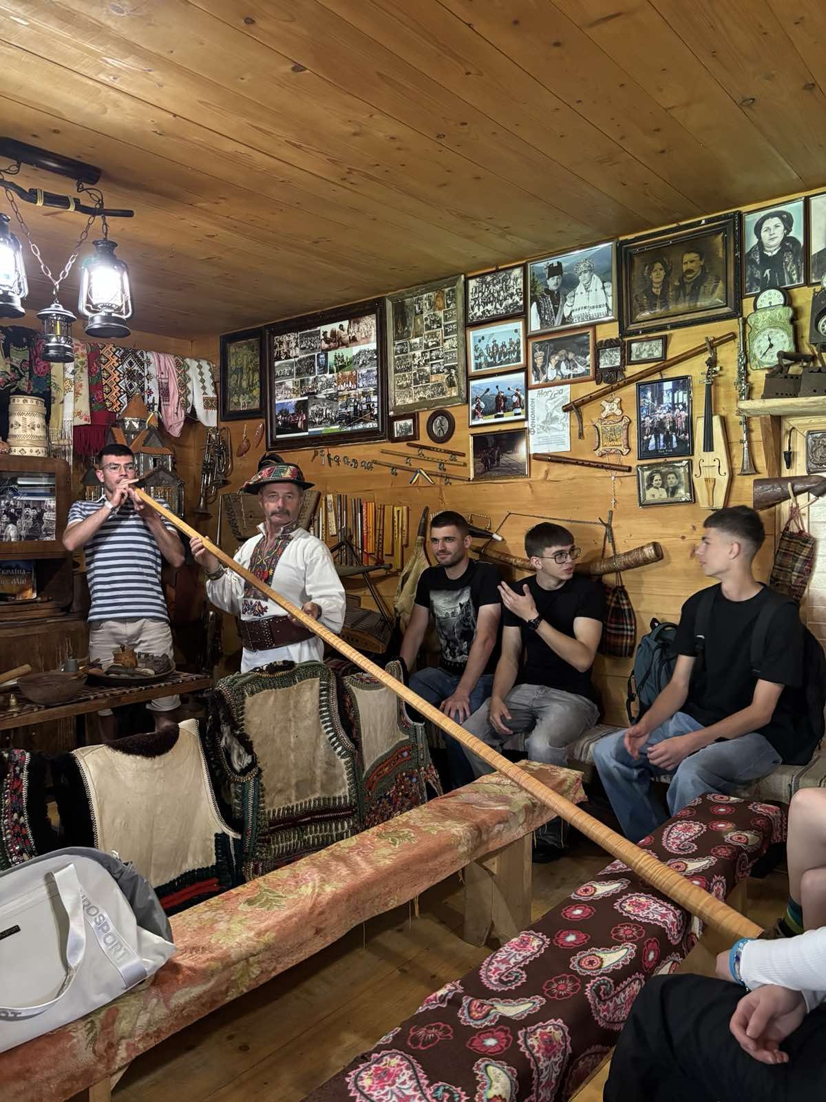 Tabăra studențească din Carpații ucraineni